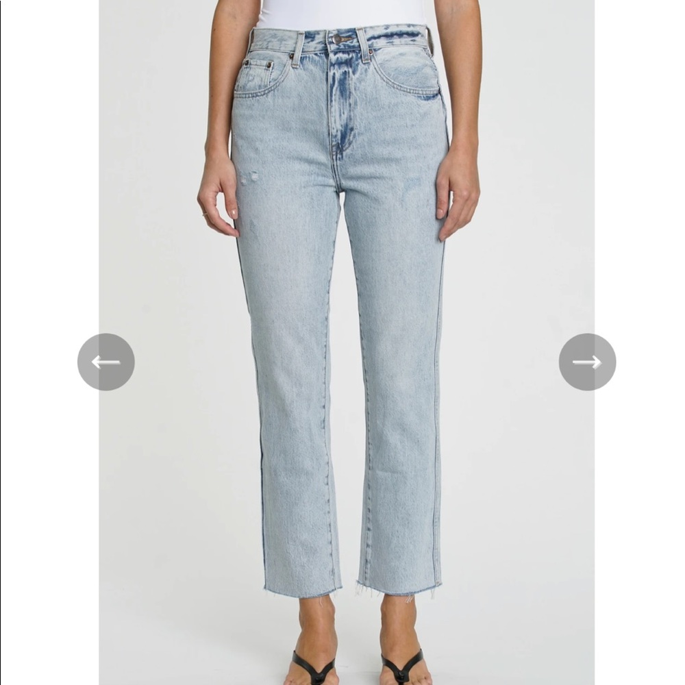 PISTOLA EDEN HIGH RISE MOM STRAIGHT - ST TROPEZ